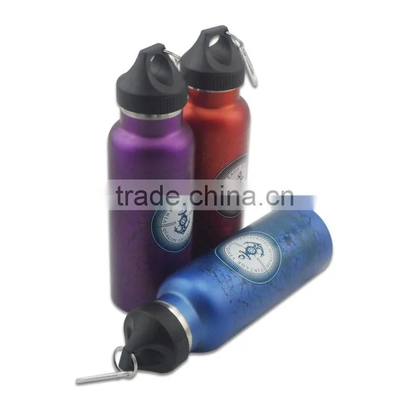 eco-friendly double wall stainless steel metal subzero sports water bottle