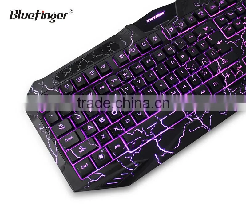 OEM USB wired split keyboard with changeable color backlit