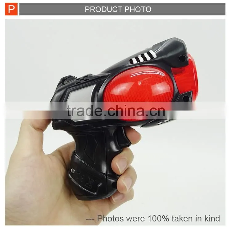 Electric toys light up gun with shot for kids
