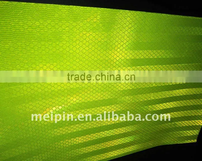 Yellow truck reflective tape