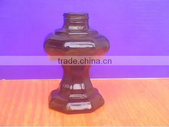 cheap price decorative colored blow control glass kerosene oil lamp glass kerosene table lamp