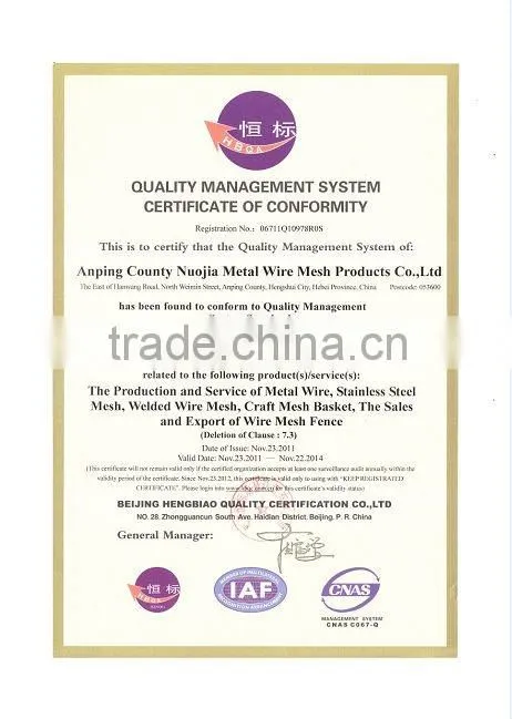 Anping High Quality SNS Protective Fence (Factory)