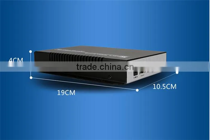 Low cost 16Ch hd rtmp encoder h.264/h.265 iptv streamer