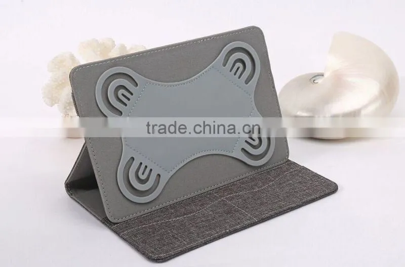 Custom ultra slim kniting design pu leather foam 7 inch tablet case