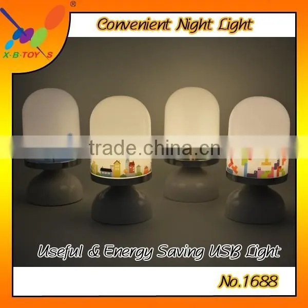 Hot selling rechargeable Convenient night lamp energy saving The White Convenient 5V Led Night light