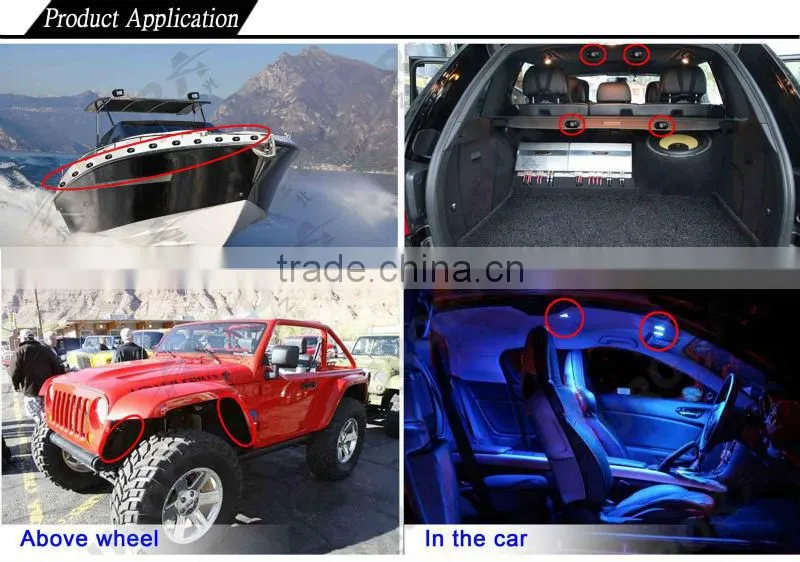 2016 wholesale automobile car part led atv bar spotlight led atv rock light
