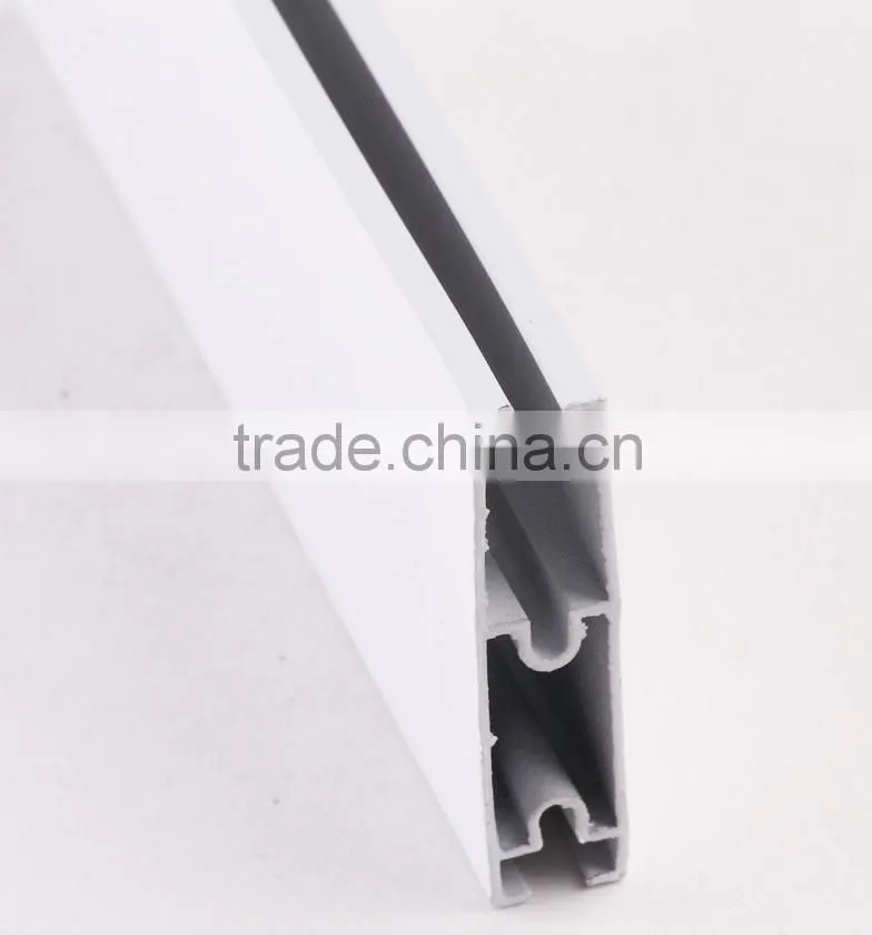 roller blinds down swing rail
