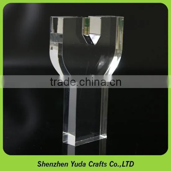 high grade shaped laser cutting letters hanging outdoor acrylic logo block