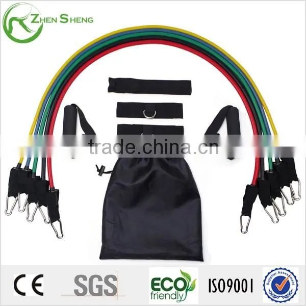 ZHENSHENG latex resistance bands kit