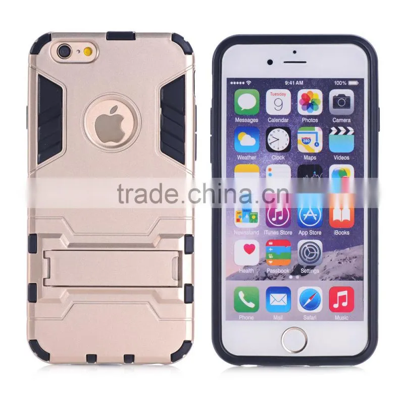 For iPhone 6 plus protector Case 2 in1 Armor Defender Hybrid Heavy Duty Hard Cover Shockproof Case for iPhone6 plus