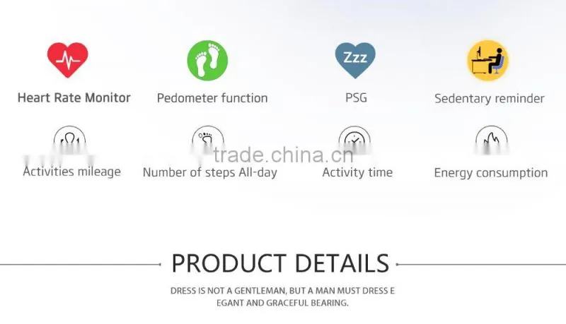 NO.1 G5 Smart Watch MTK2502 Heart Rate Monitor Fitness Tracker Call SMS Reminder Remote Camera for Android iOS