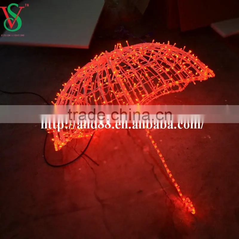Christmas 3D LED Light Umbrella