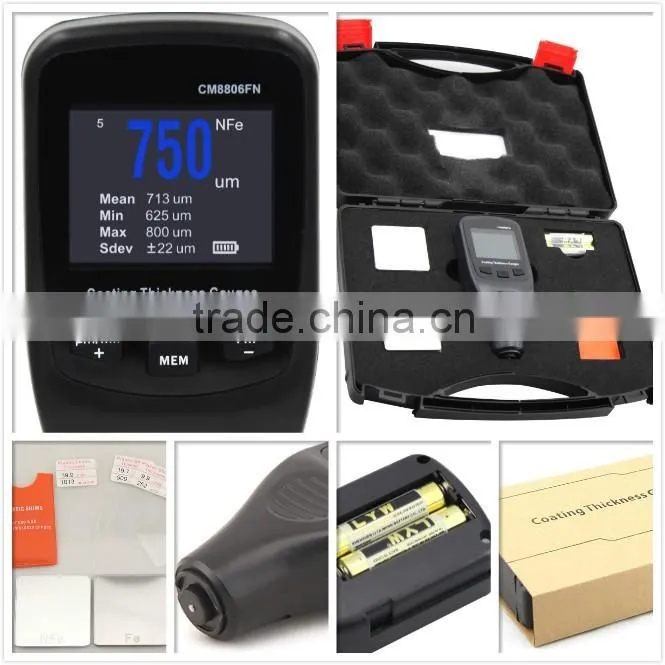 CM8806FN,0~1250um 0~50mil car paint thickness gauge