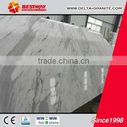 calacatta vein white marble