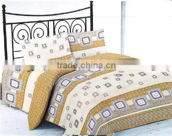 Microfiber Printed Bed Sheet Set With Beautiful Design