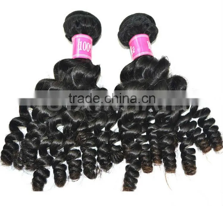 Silky Soft Rich Looking Malaysian Baby Curl Natural Human Hair