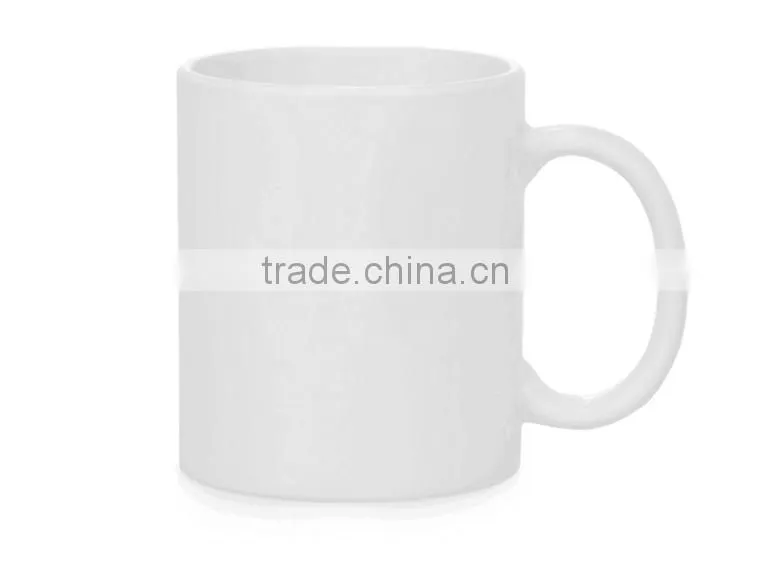 Popular top grade ceramics white mug porcelain sublimation mugs
