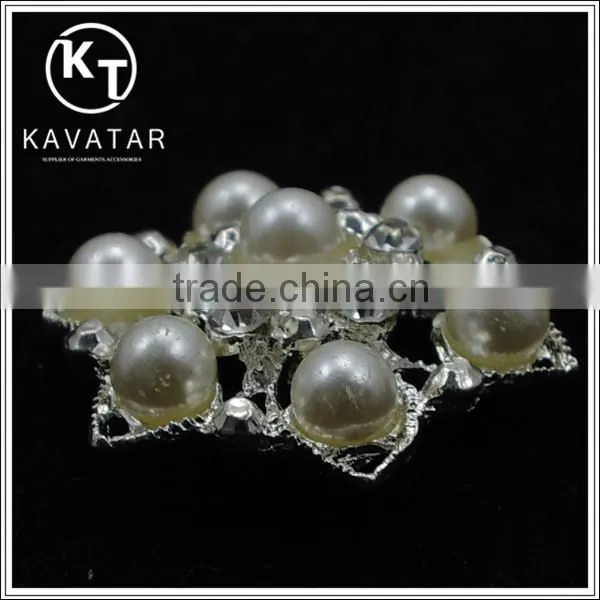 Good quality NK005 metal rhinestone button for clothes