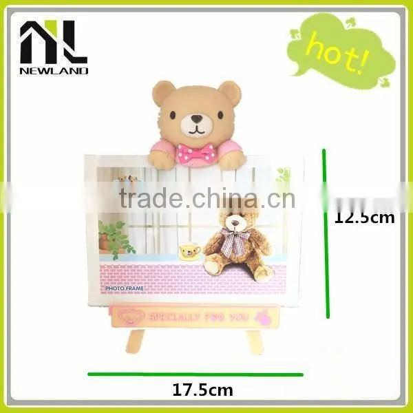 China manufacturer plush teddy bear photo frame