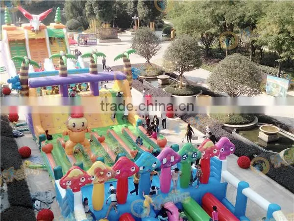 Giant inflatable obstacle course for sale