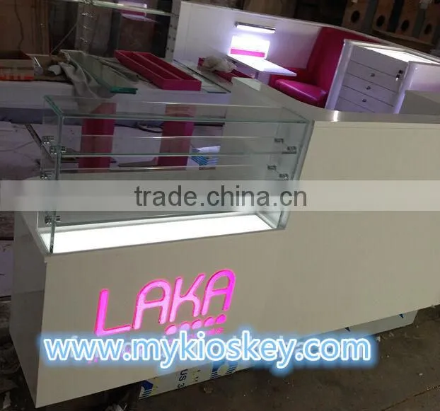 high quality nail table for salon kiosk