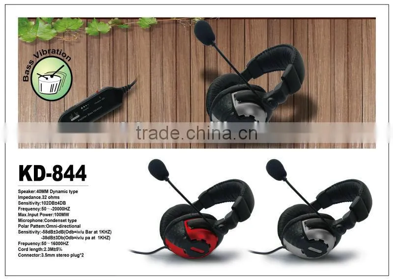 High Quality Stereo gaming headphone/headset