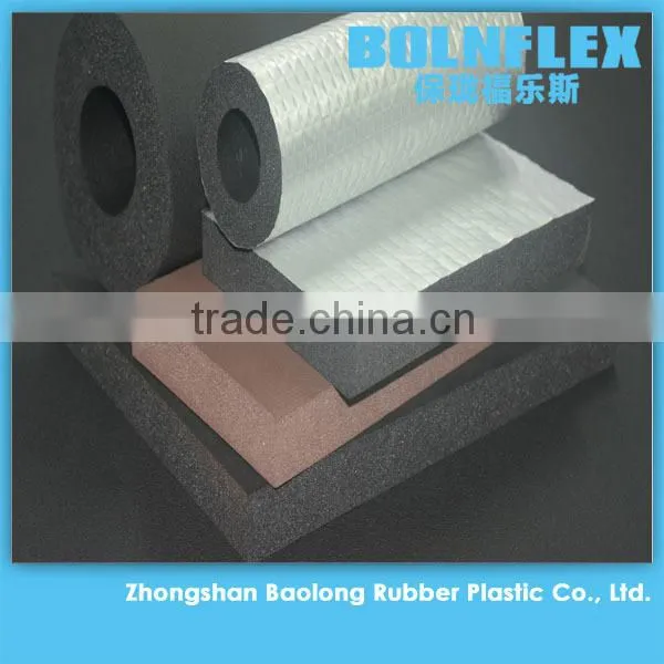 flexible elastomeric closed cell foam rubber thermal insulation sheet