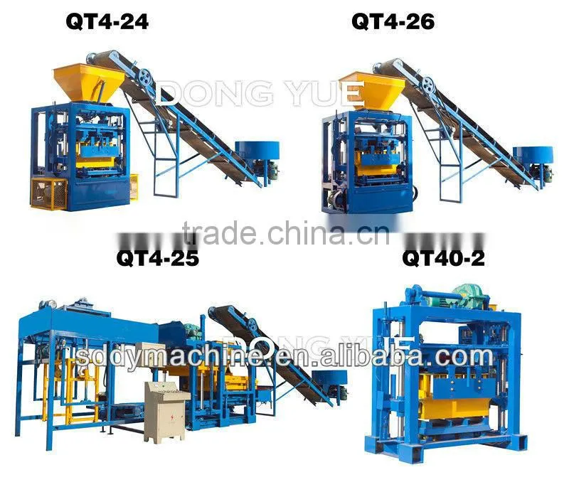 good quality block machine with rich experience in export