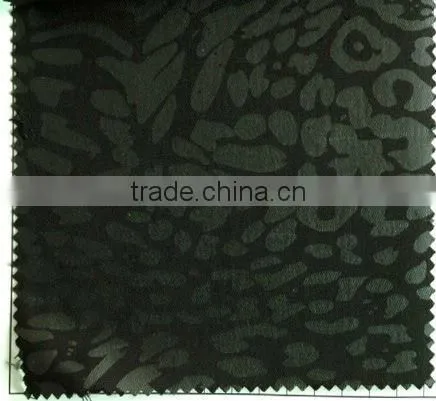 Mercerized Yarn Dyed Cotton Spandex Wave Point Printed Denim Fabric