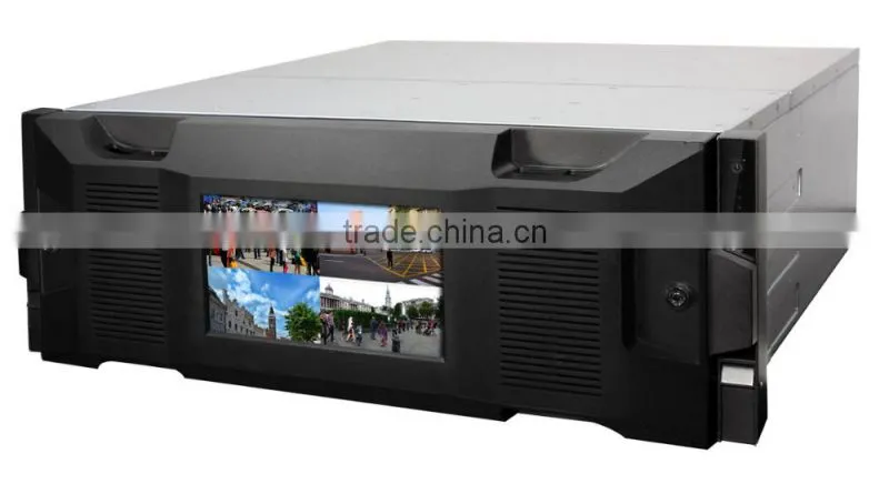 256CH 4U up to 8MP with Redundant Power Supply Module Adopted Super NVR, Support RAID
