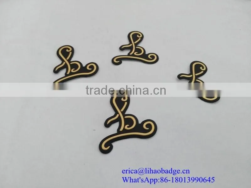 Custom plastic adhesive sticker logo