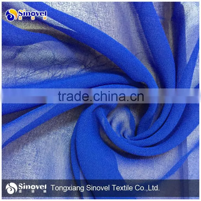 China direct factory wholesale chiffon fabric 100% polyester silk wholesale chiffon fabric