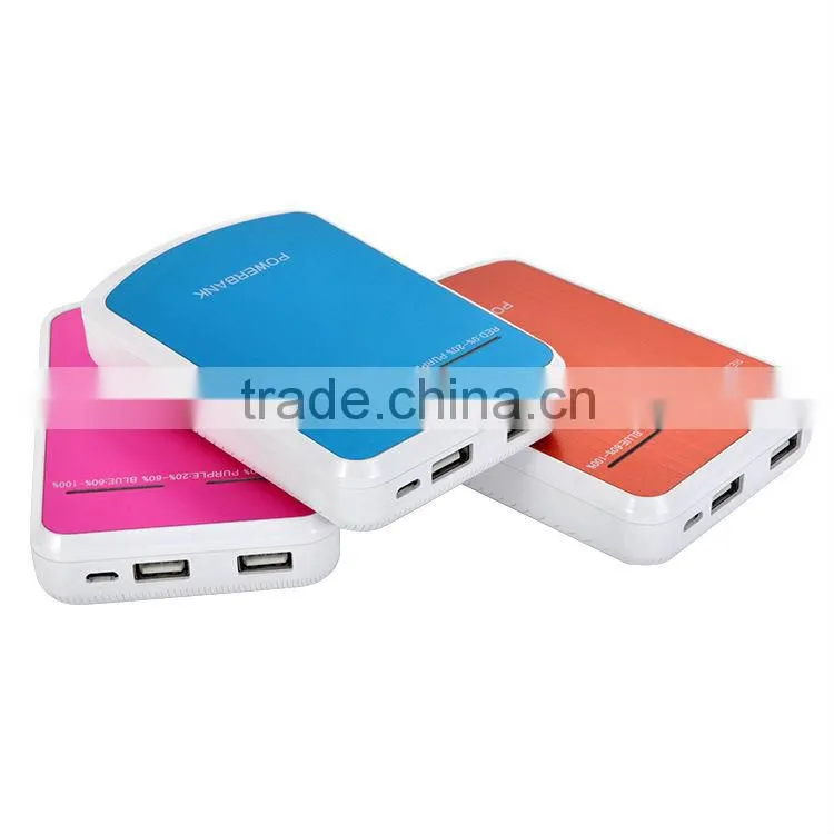 custom printed power bank 8000