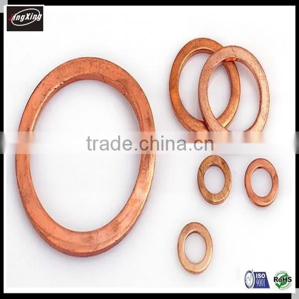good price flat copper ring thin copper washer