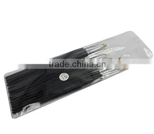 15pcs soft synthetic hair cosmetic nail brush set