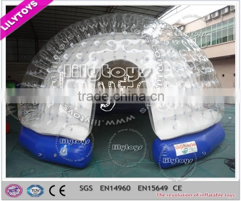 Best quality Lilytoys inflatable bubble tent/China manufaturer tent
