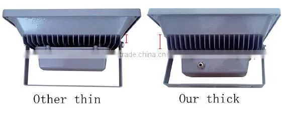 outdoor using ce rohs PF0.95 IP65 Waterproof energy saving led floodlight 80w 100lm/w high quality 3 years warranty