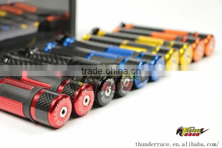 high quality CNC parts motorcycle carbon handle grips