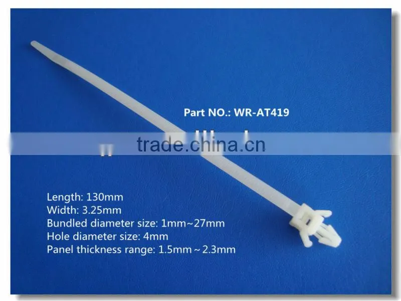 nylon cable tie for auto parts