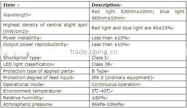 LED Light Anti-aging Treatment Equipment