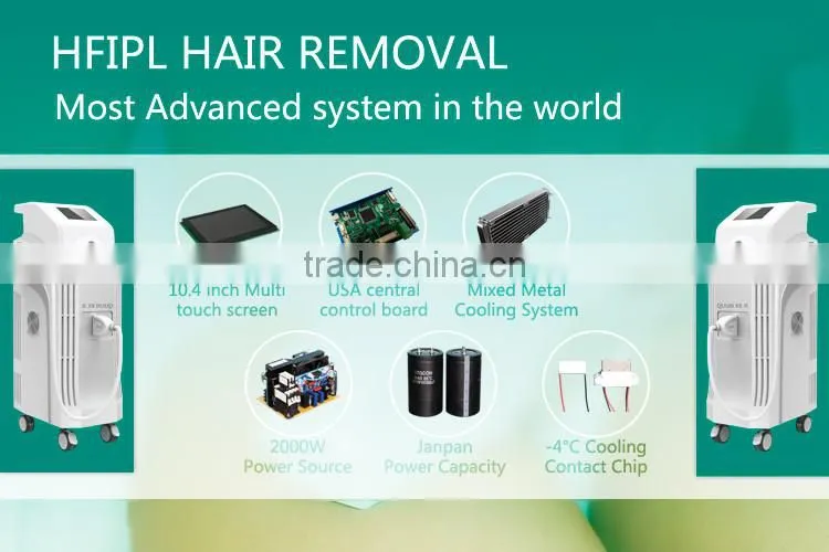 intense pulsed light therapy Hair Removal Machine For Treatment Age Spots And Capillaries
