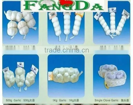 normal/pure white garlic in bulk