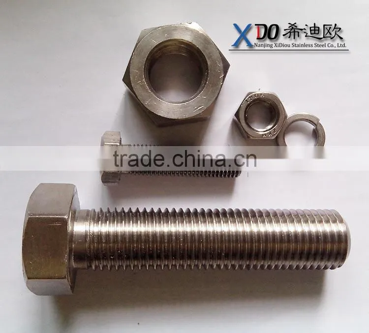 en 2.4816 alloy 600 en2.4851 alloy601stainless steel bolt and nut allibaba com