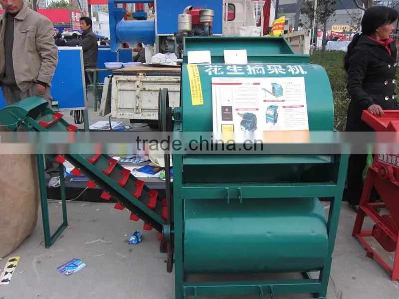 medium capacity 300-500kg per hour peanut picking machine