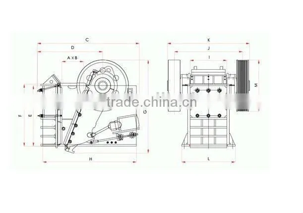 PE jaw stone crusher (PE-250*400)