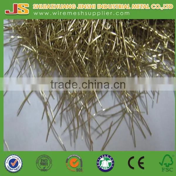 1000MPA High carbon Steel Micro copper coated steel fiber