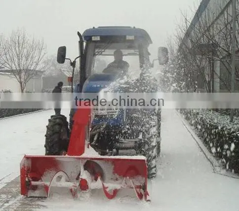 Tractor snow blower