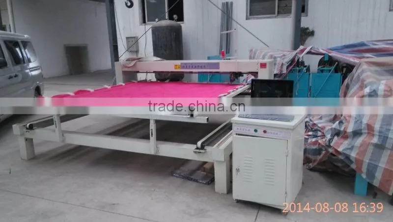 computer controlled industrial single needle quilting machine