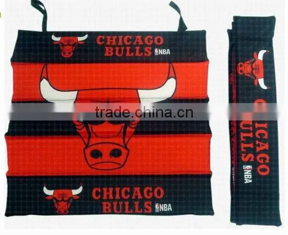 CMYK printed foldable stadium seat cushion