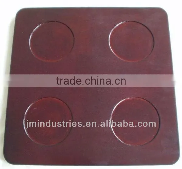 Hot-sales Antique Wooden Tea Tray for Four Cups.